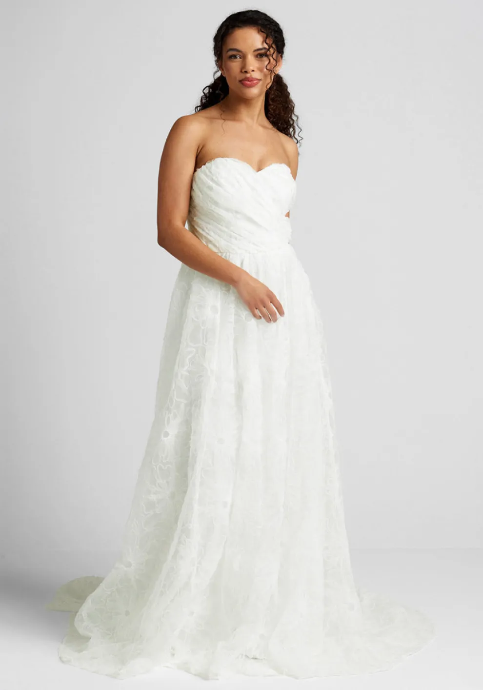 A Wonderful Union Strapless Maxi Dress