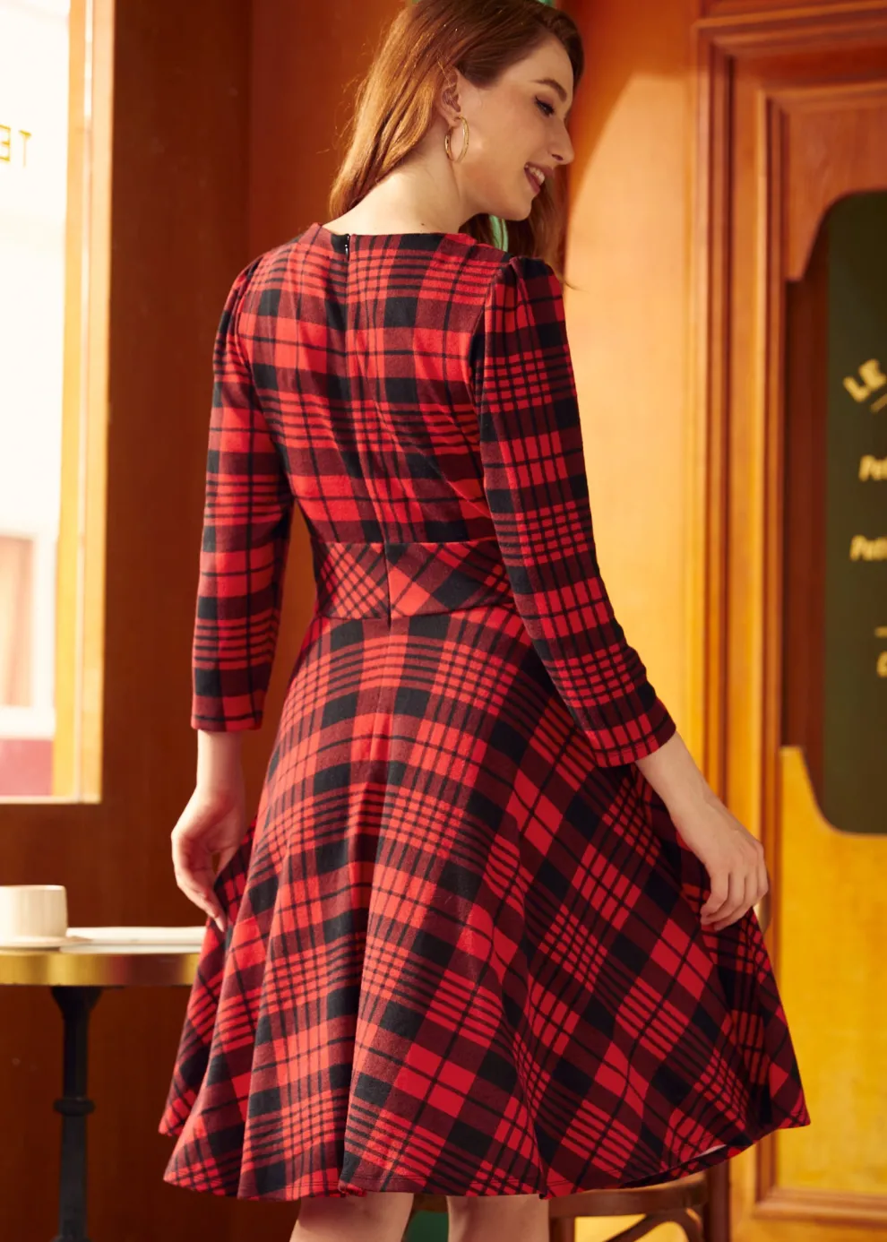 All About the Doodlebug Fit & Flare Dress