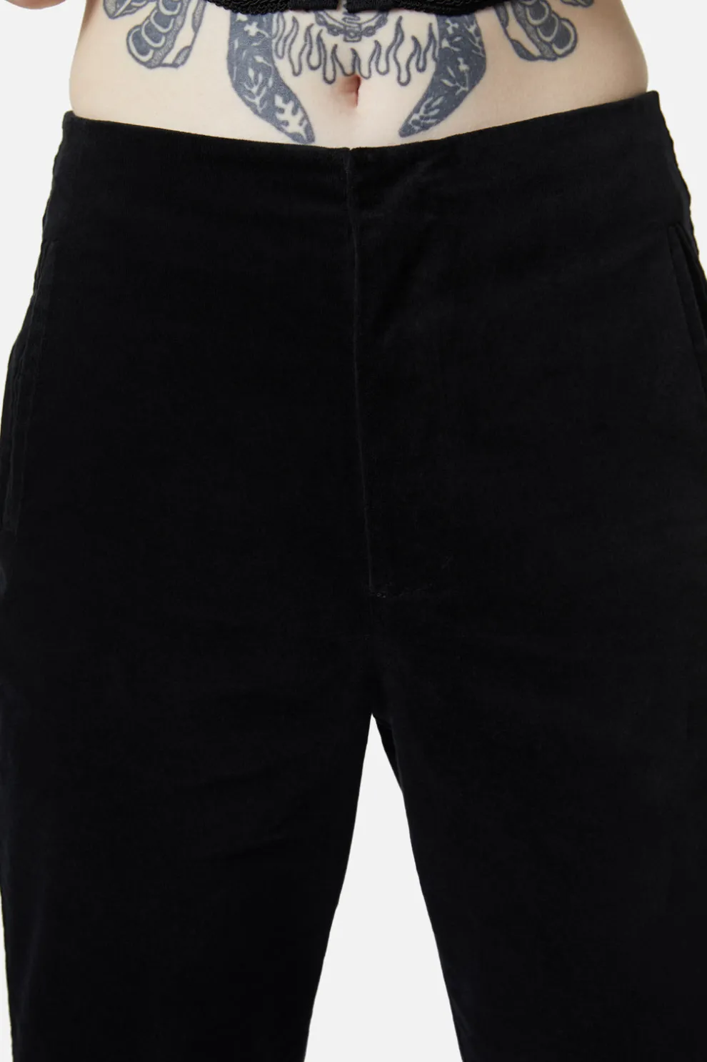 At The Alter Velvet Kick Flares