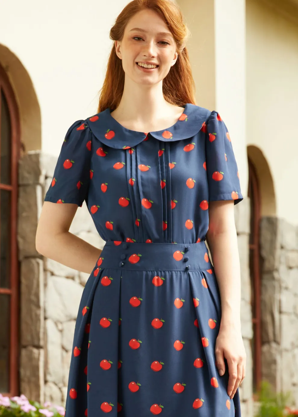 At the Sock Hop Collar Blouse