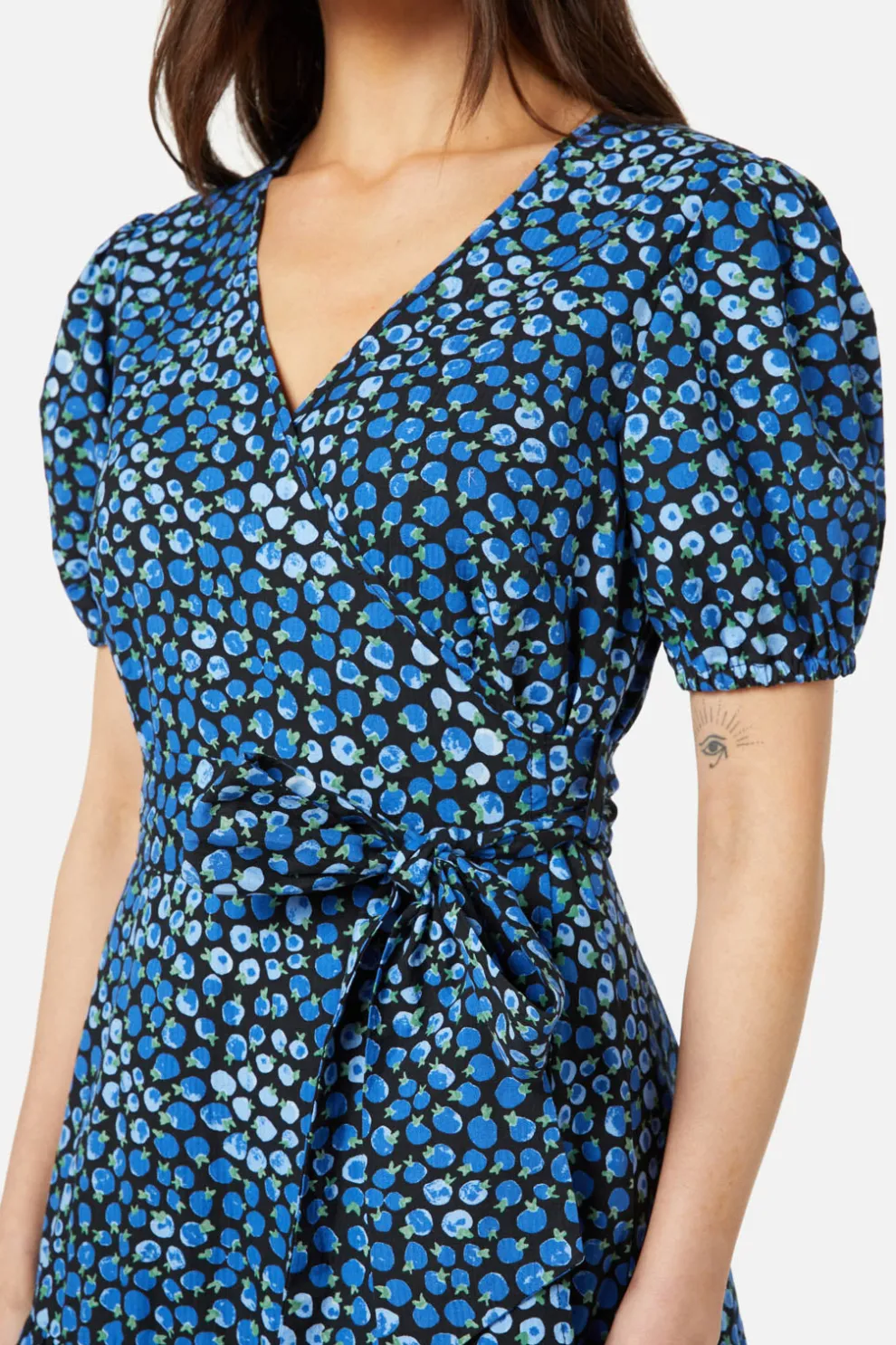 Bessie Midi Wrap Dress