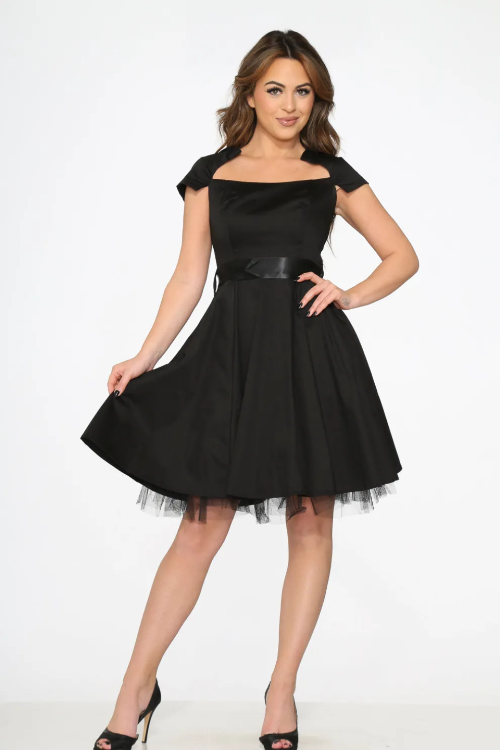 Black Swing Dress