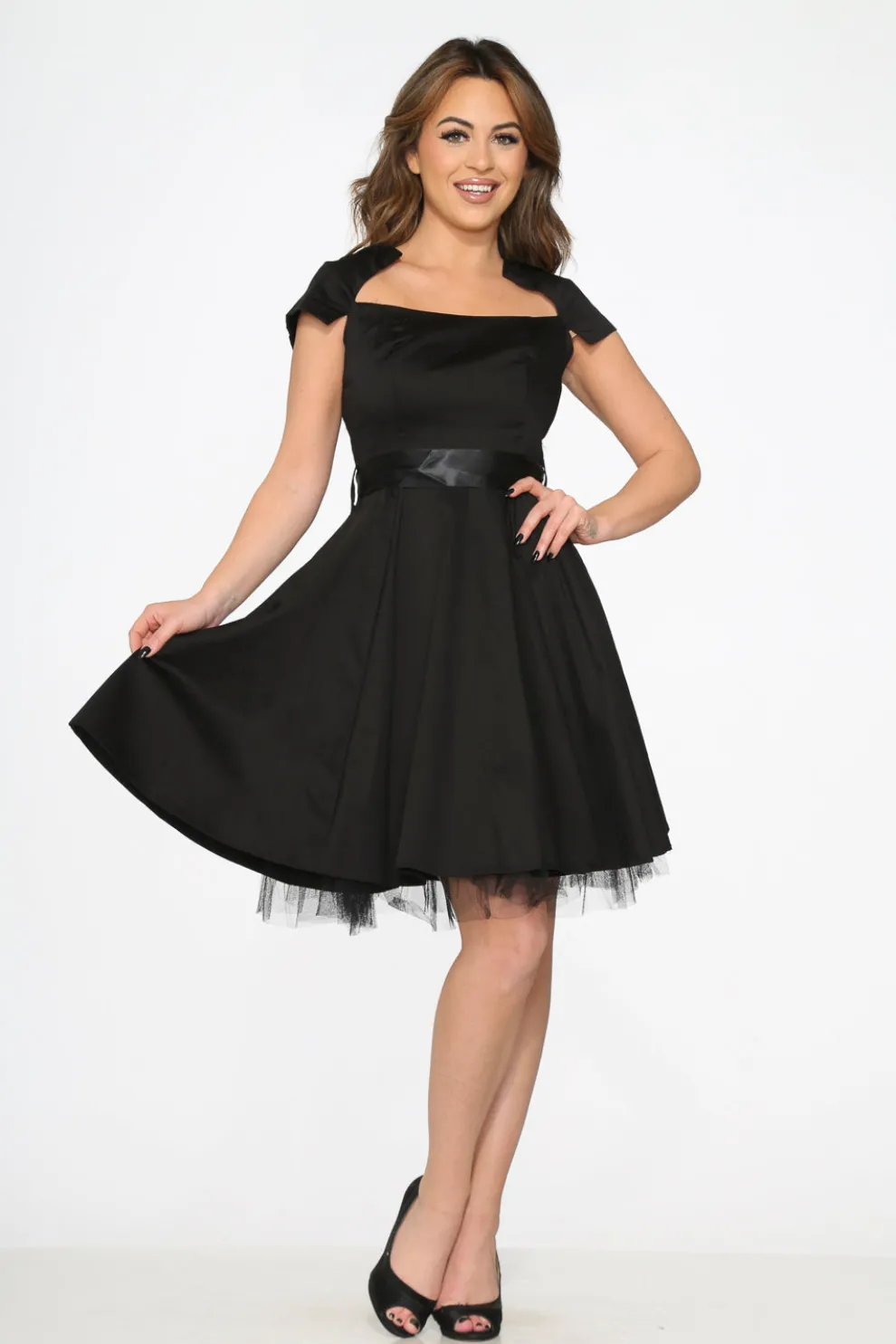 Black Swing Dress