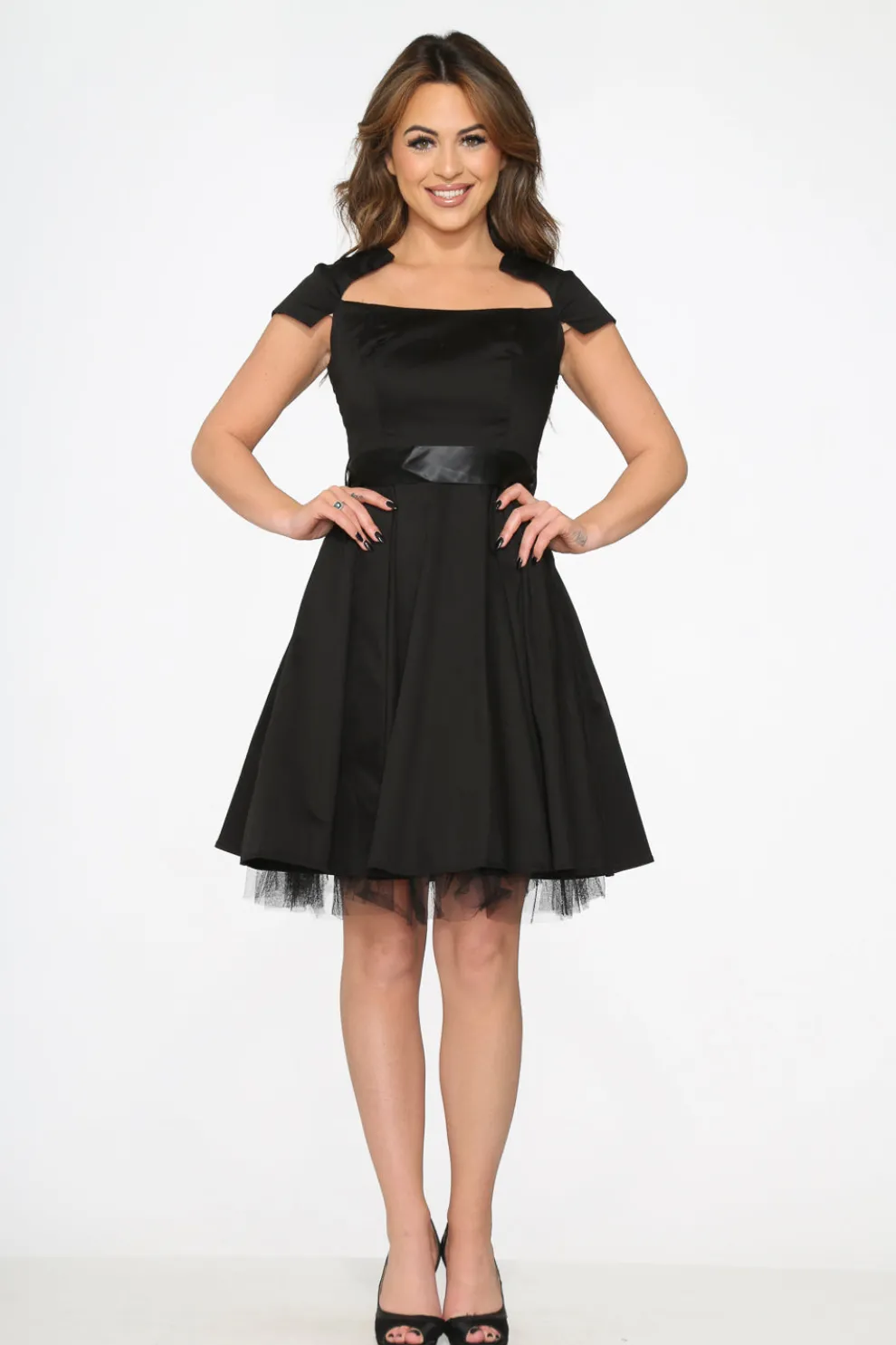 Black Swing Dress
