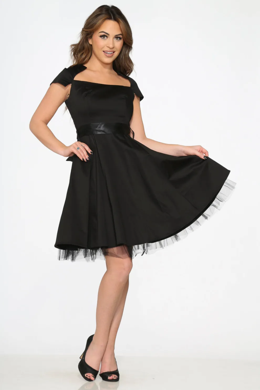 Black Swing Dress