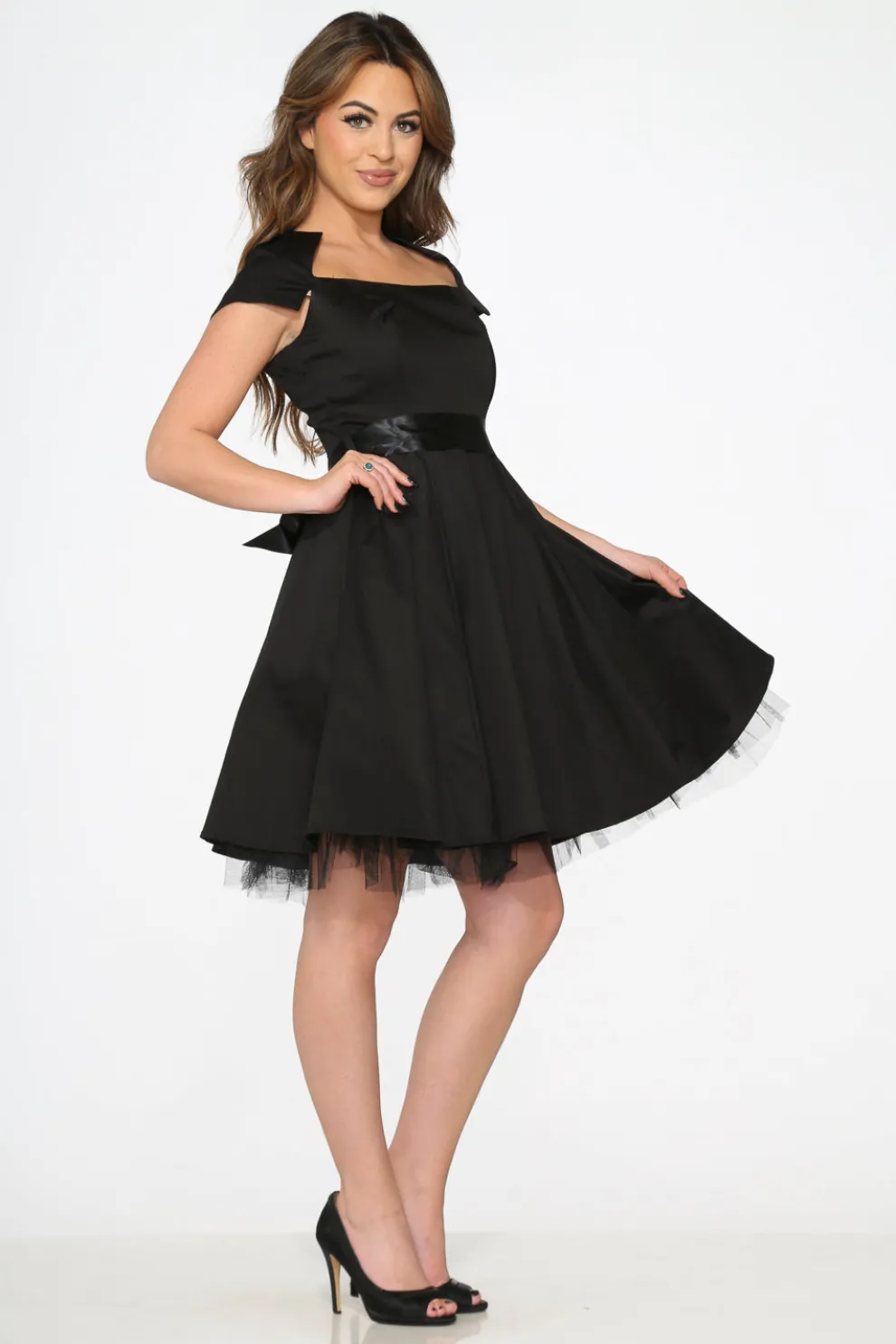 Black Swing Dress