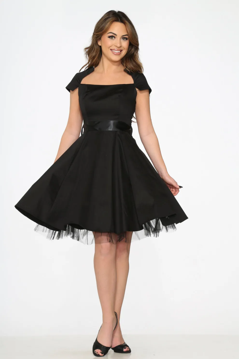 Black Swing Dress