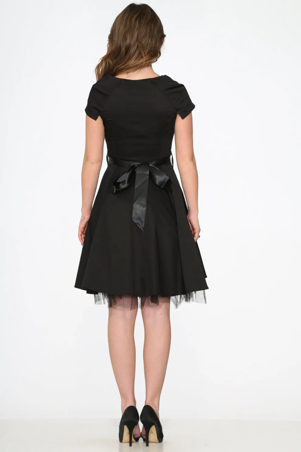 Black Swing Dress
