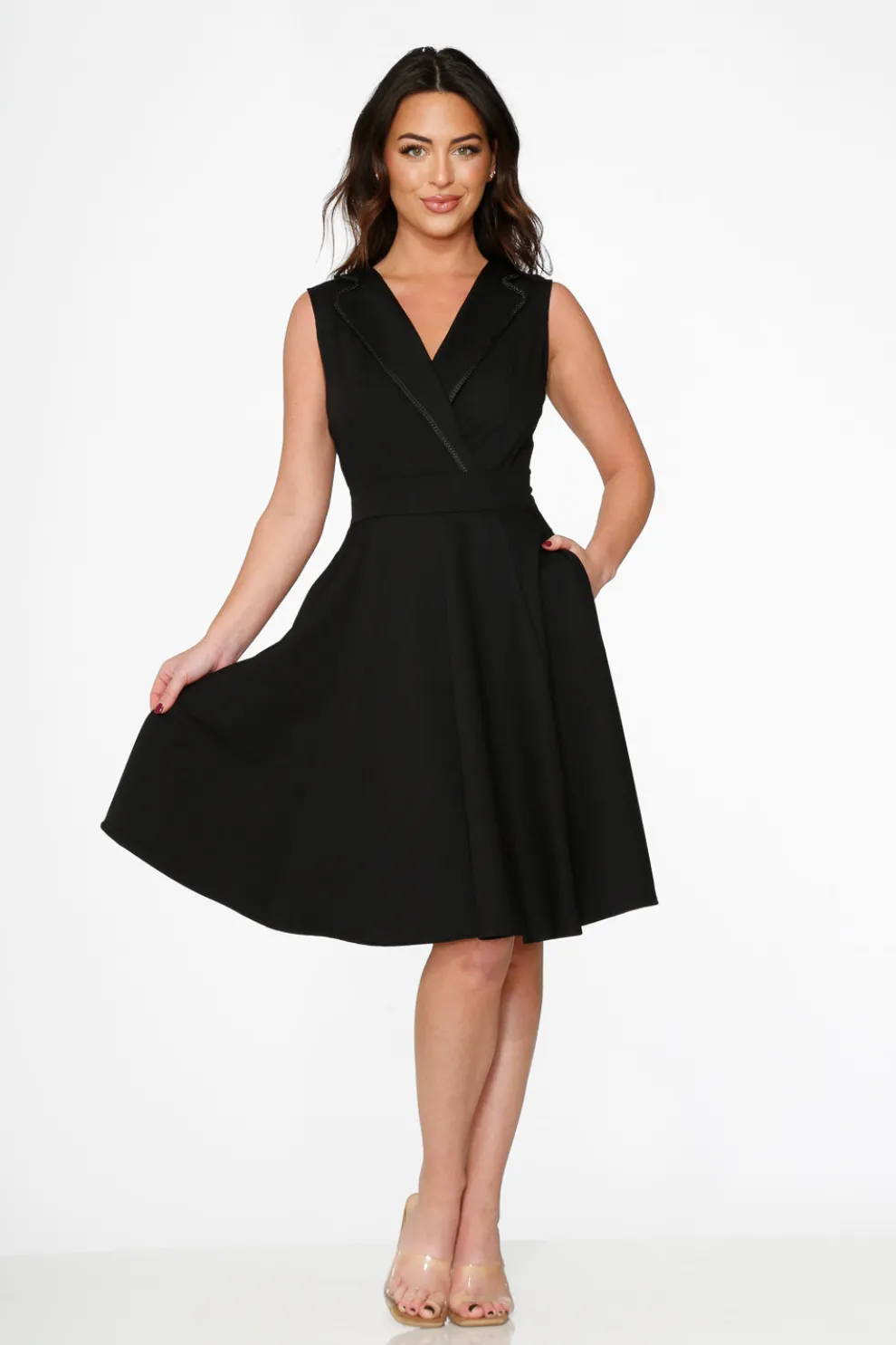 Black Swing Dress