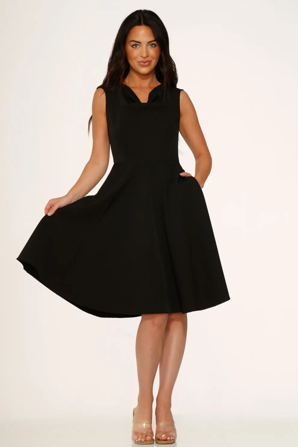 Black Swing Dress
