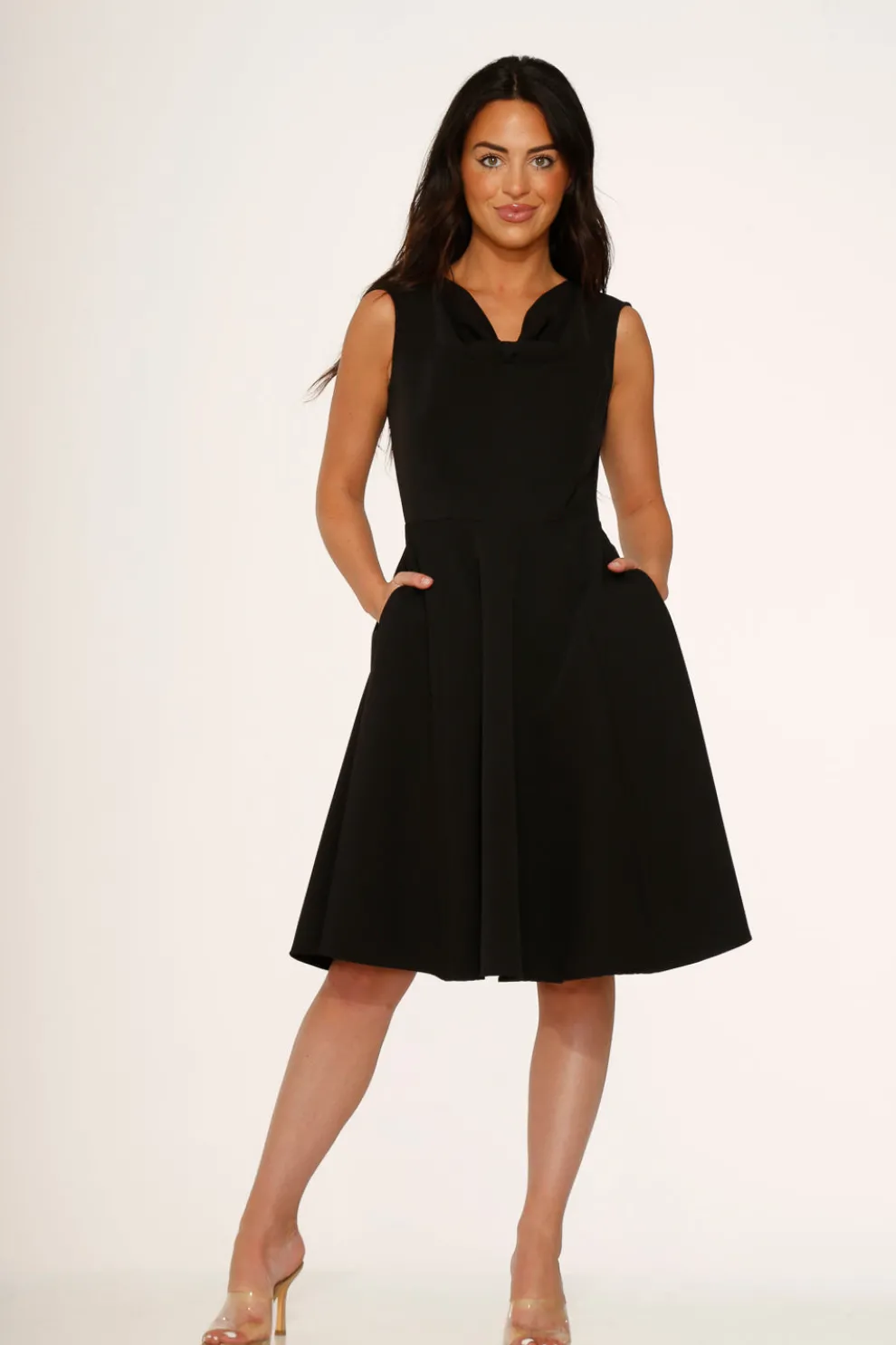 Black Swing Dress