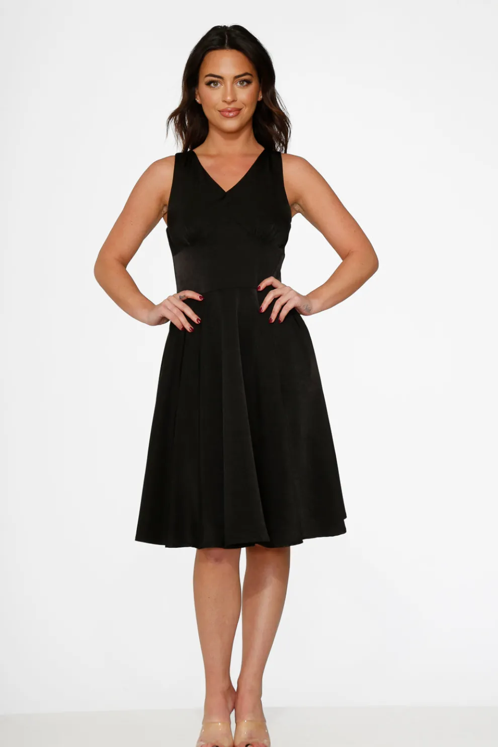 Black Swing Dress
