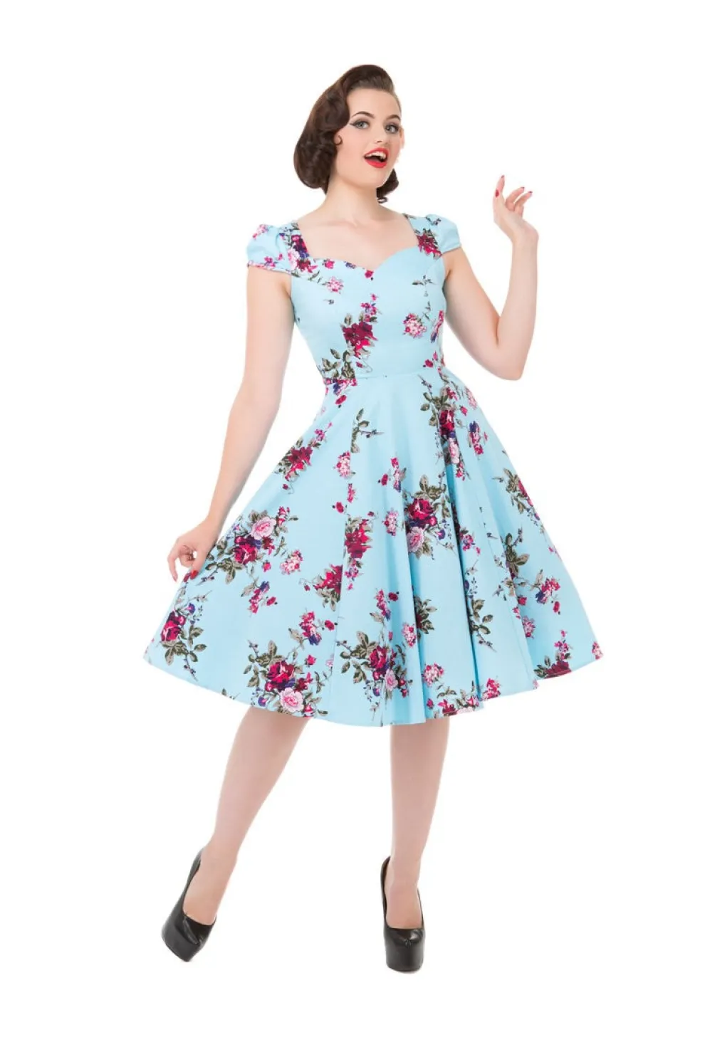 Blue Royal Ballet Swing Dress