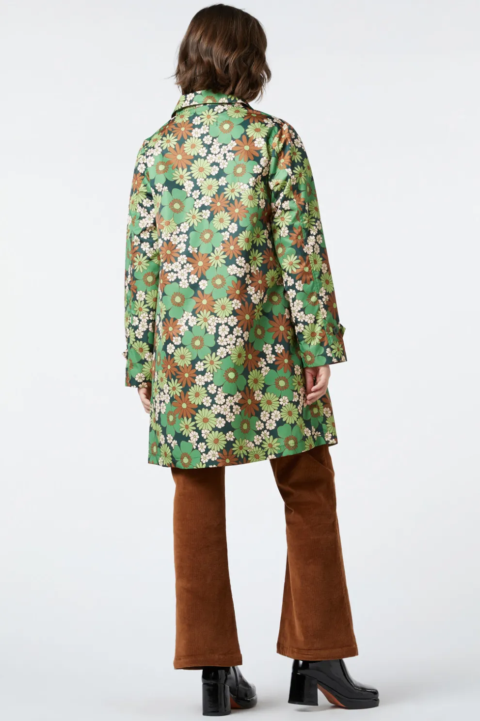 Bridgette Collared Raincoat