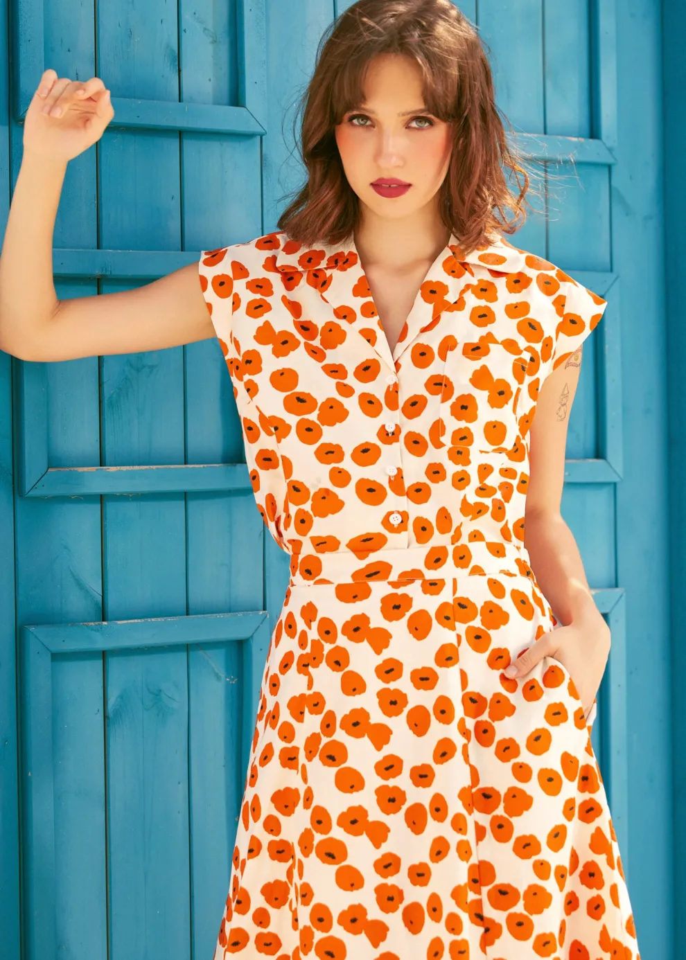 Buttoned & Breezy Blouse