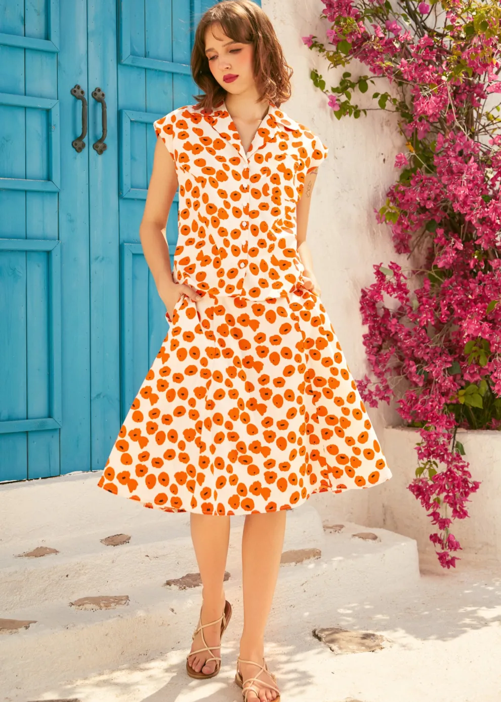 Buttoned & Breezy Blouse