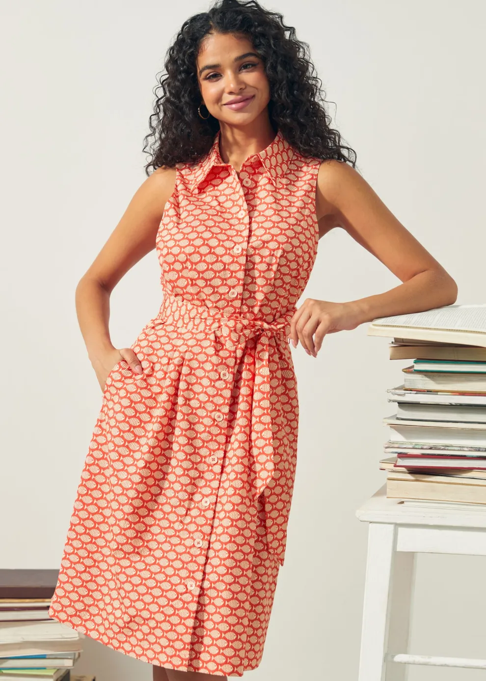 Can't Slow My Roll Shirt Dress