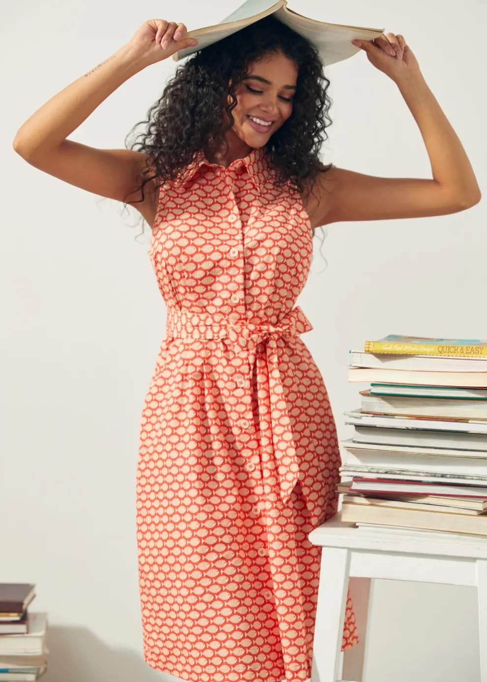 Can't Slow My Roll Shirt Dress