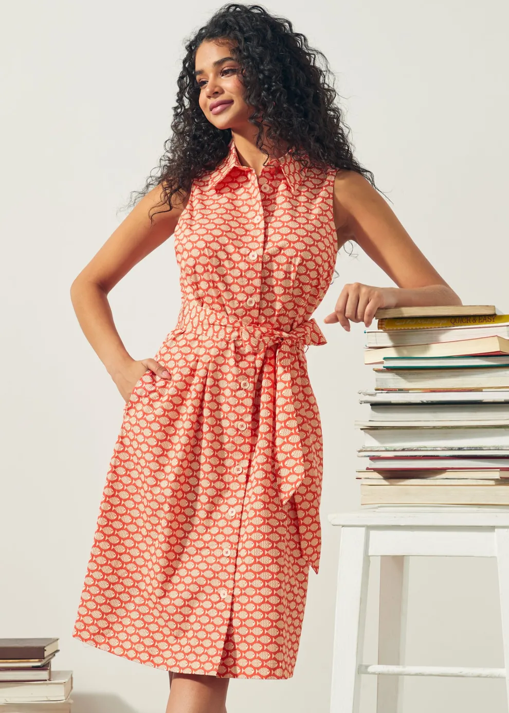 Can't Slow My Roll Shirt Dress