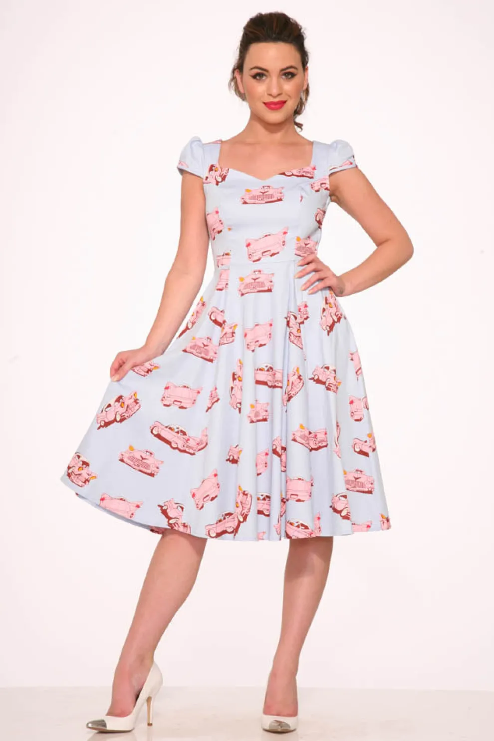 Car Hop Swing Dress