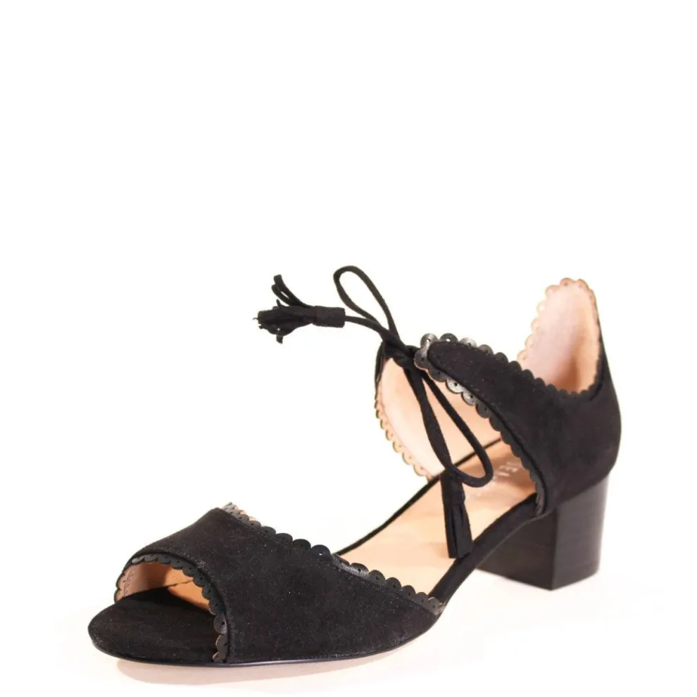 Casino Block-Heel Sandals