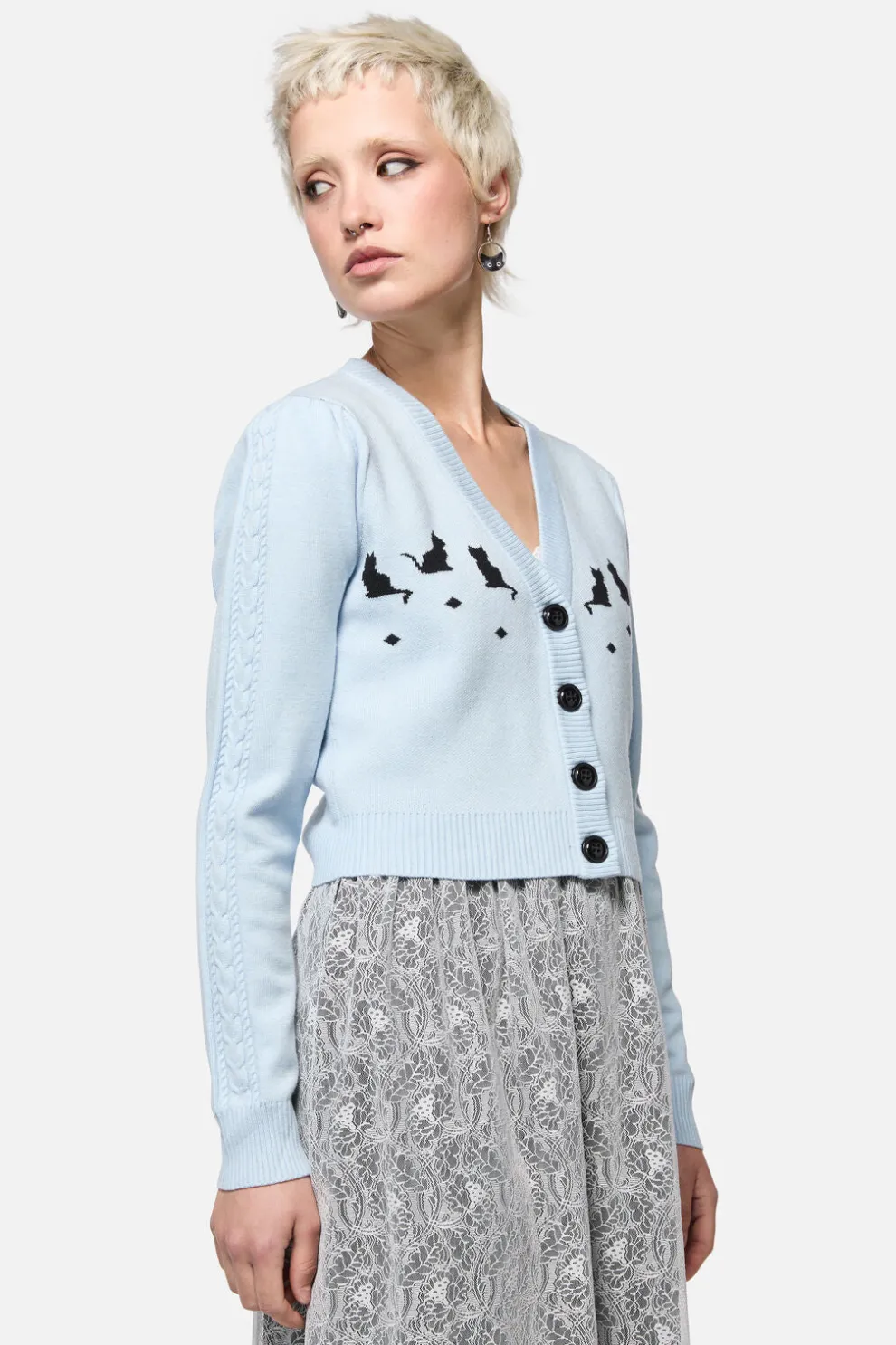 Catkins Cableknit Cardi