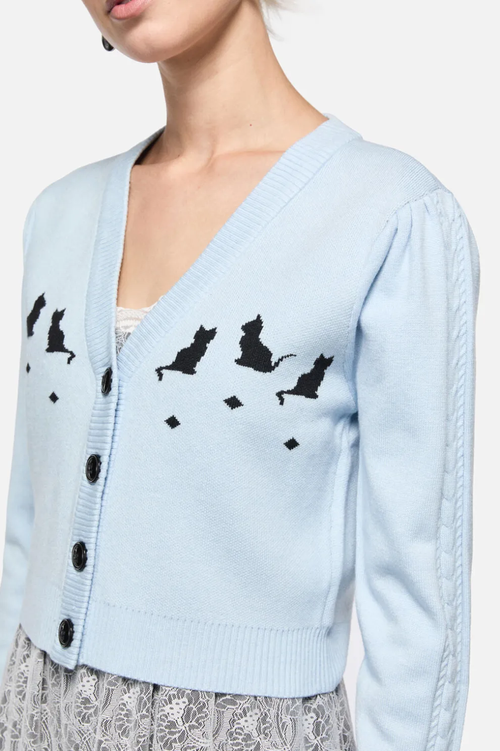 Catkins Cableknit Cardi