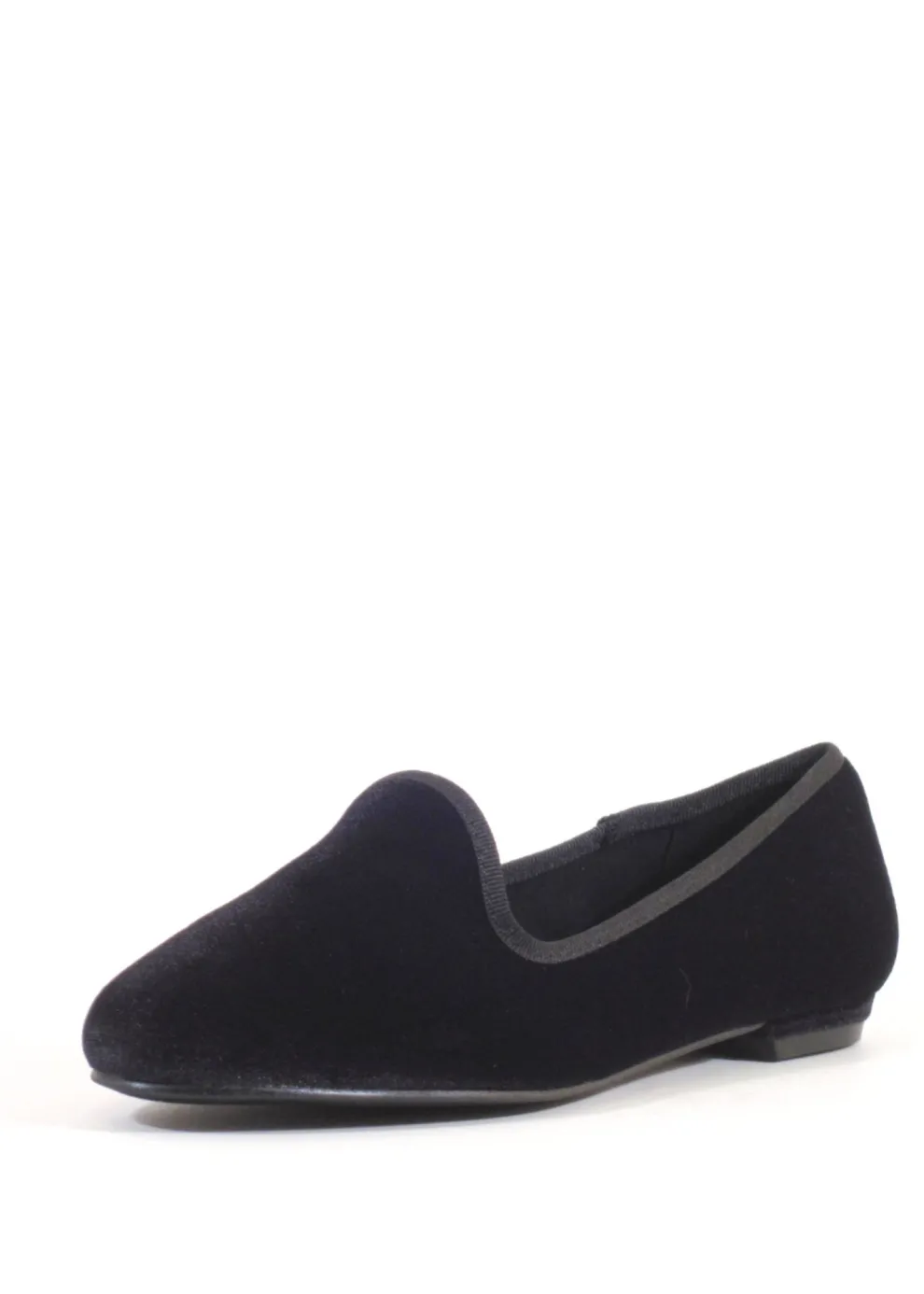 Chain Velvet Loafers