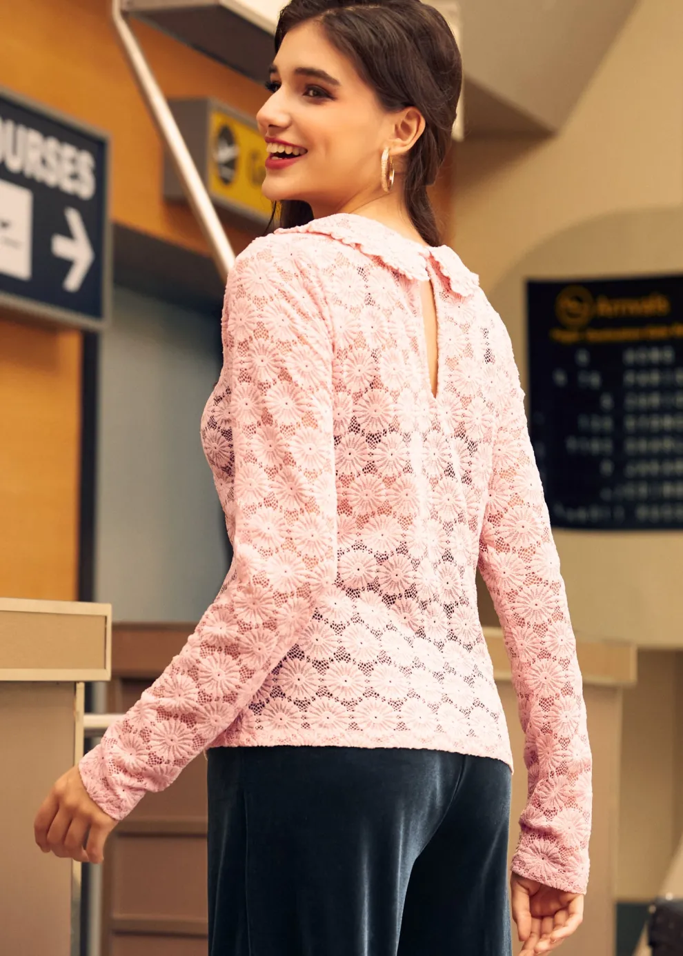 Charismatic Classic Peter Pan Top