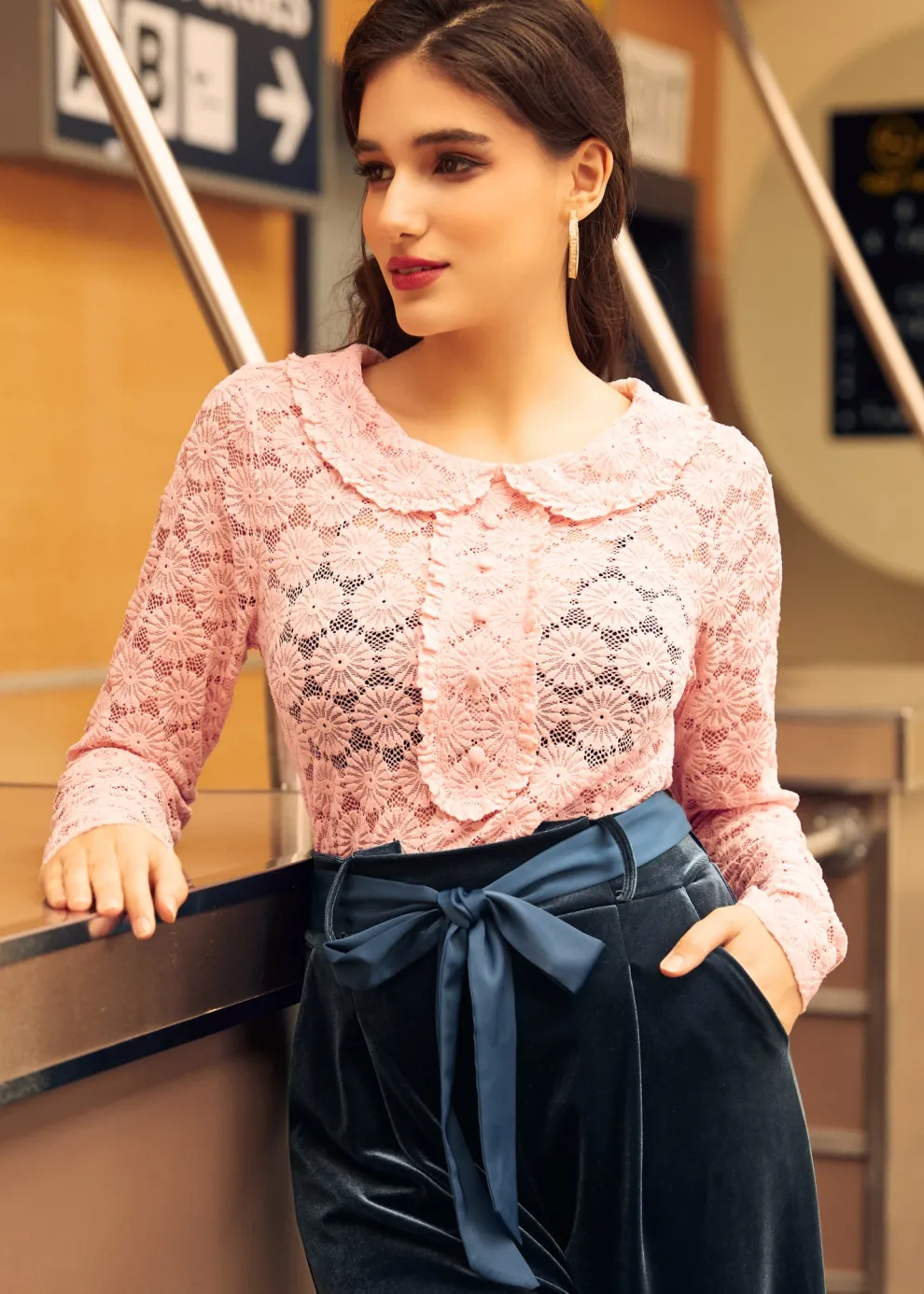 Charismatic Classic Peter Pan Top