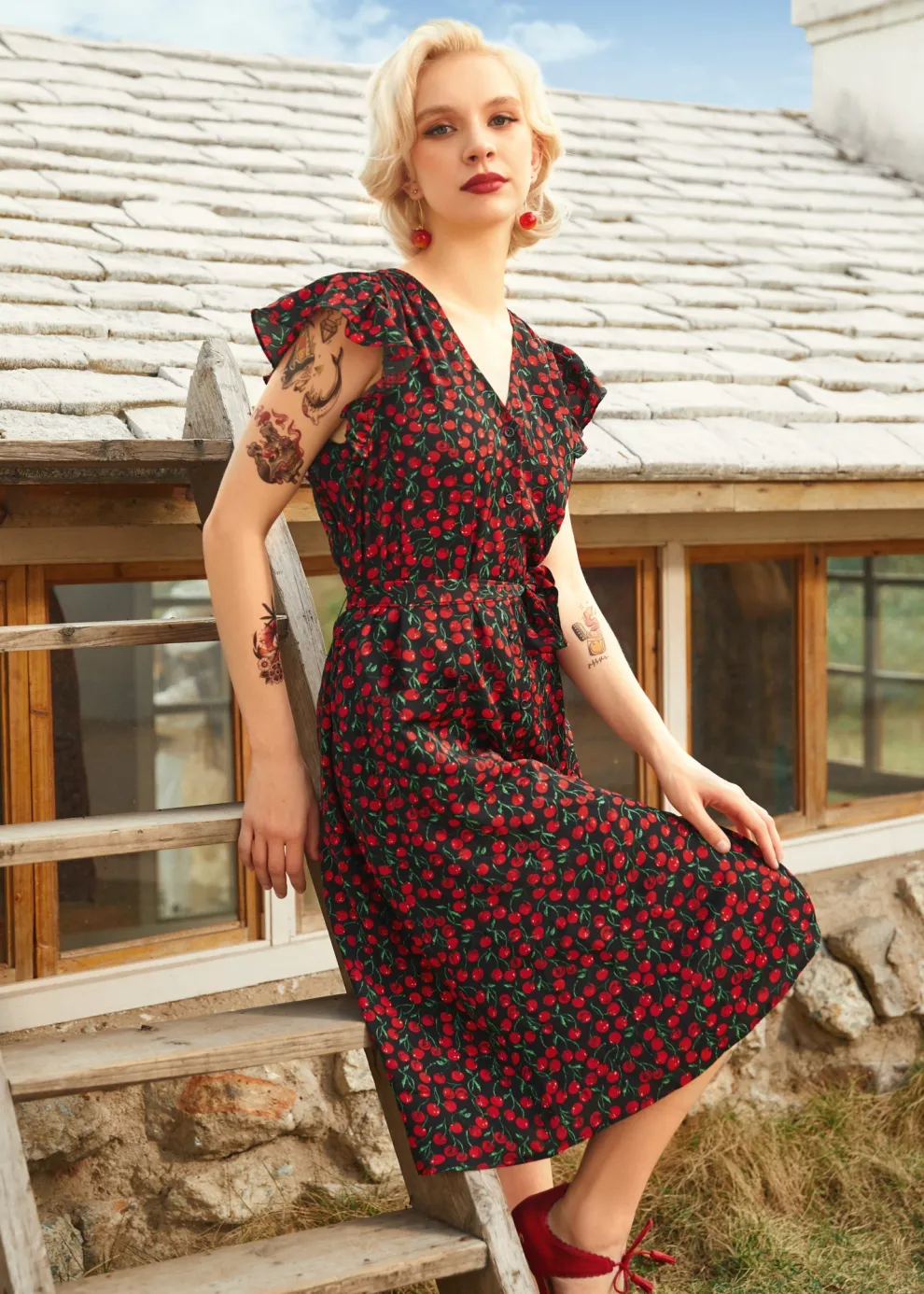 Cherry Picked Perfection Dress