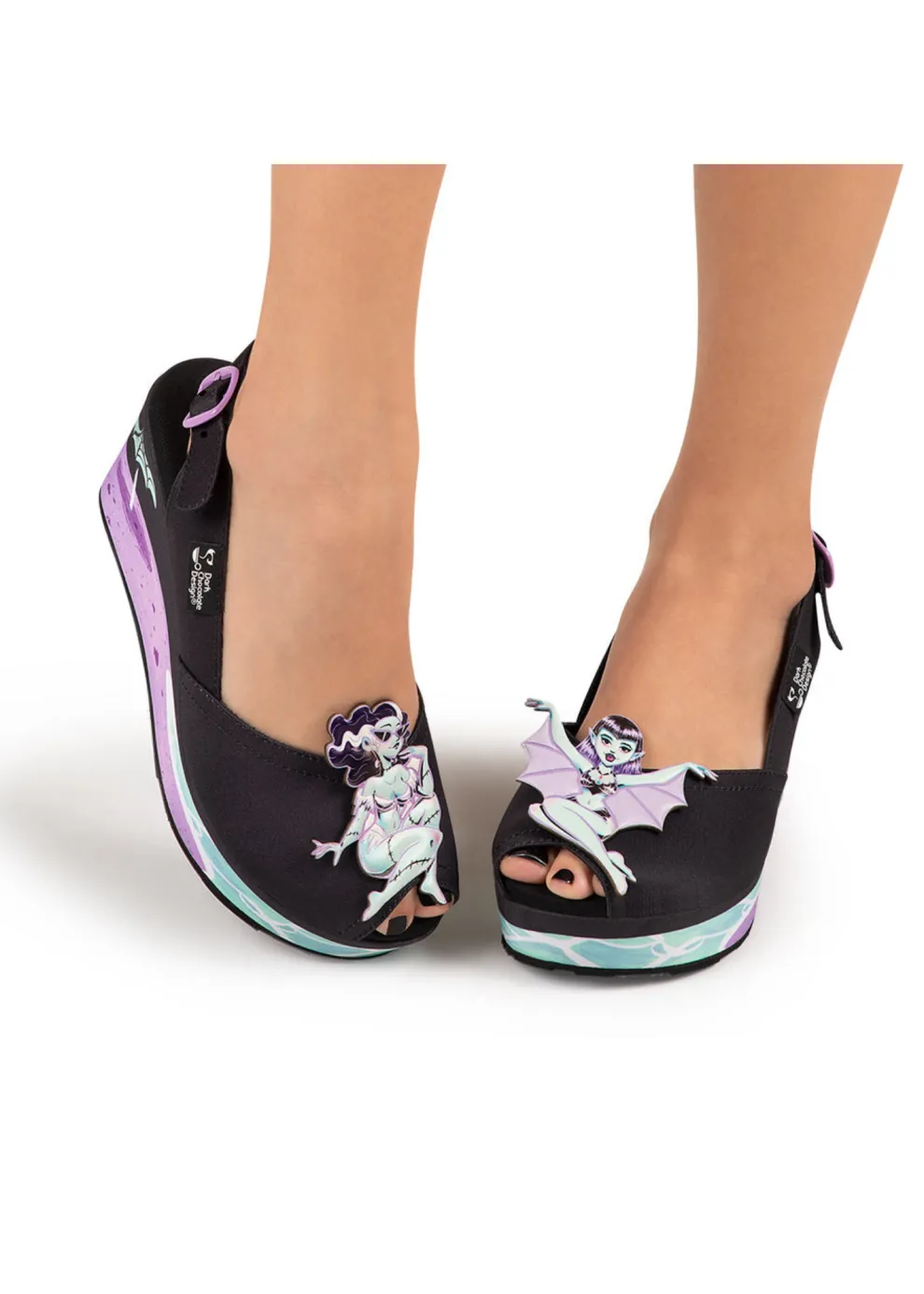 Chocolaticas® Beach Ghouls Women's Sandal