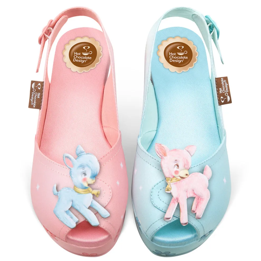 Chocolaticas® Deer Women's Sandal