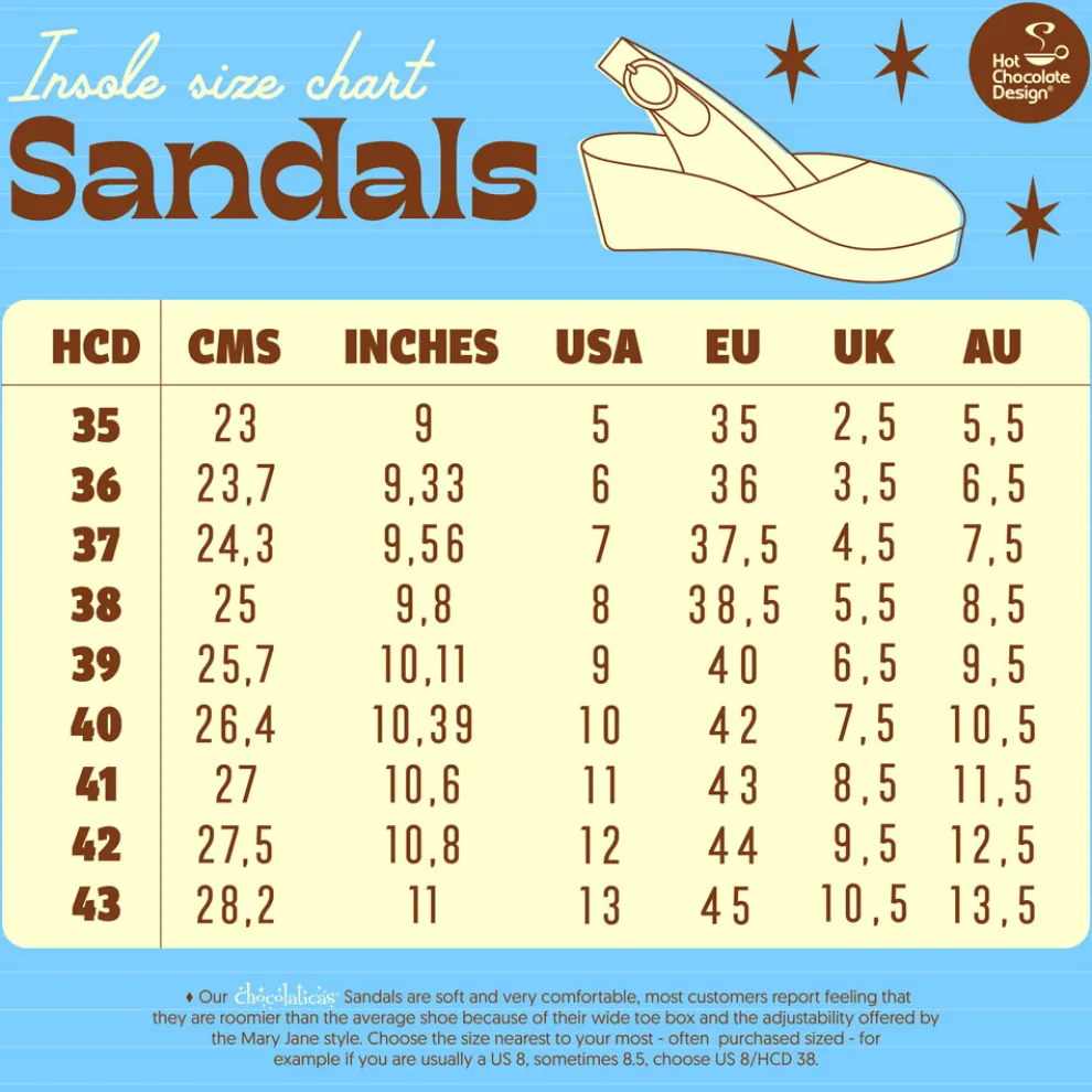 Chocolaticas® Deer Women's Sandal