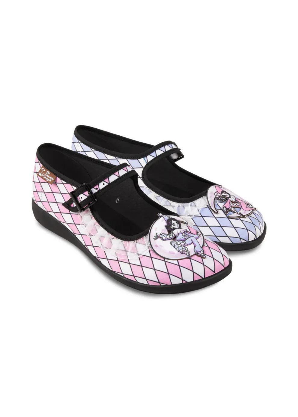 Chocolaticas® Masquerade Women's Mary Jane Flat