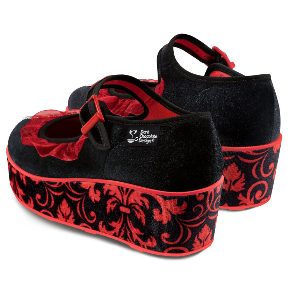 Chocolaticas® Memento Mori Women's Mary Jane Platform