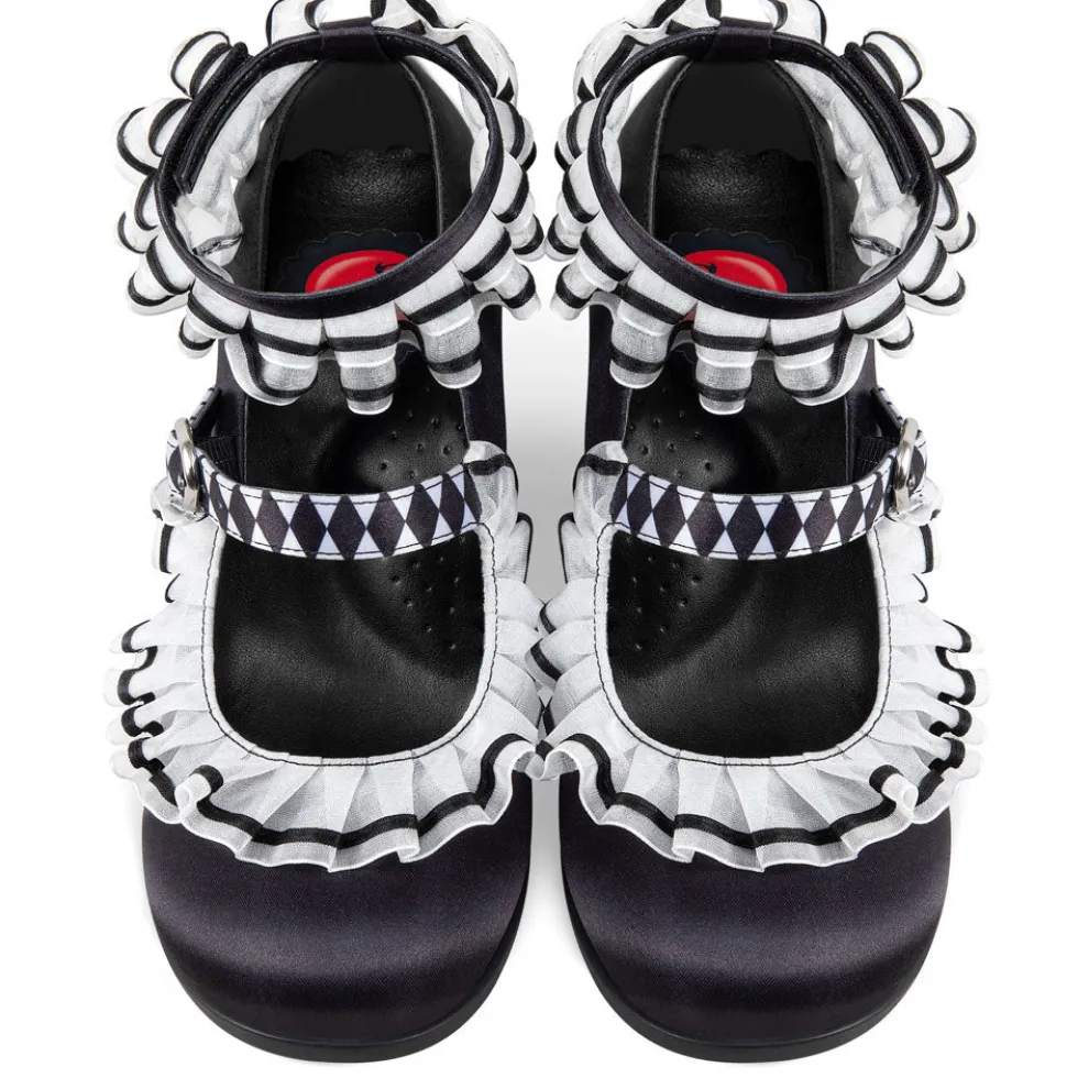 Chocolaticas® Mid Heels Arlequin Women's Mary Jane Pump