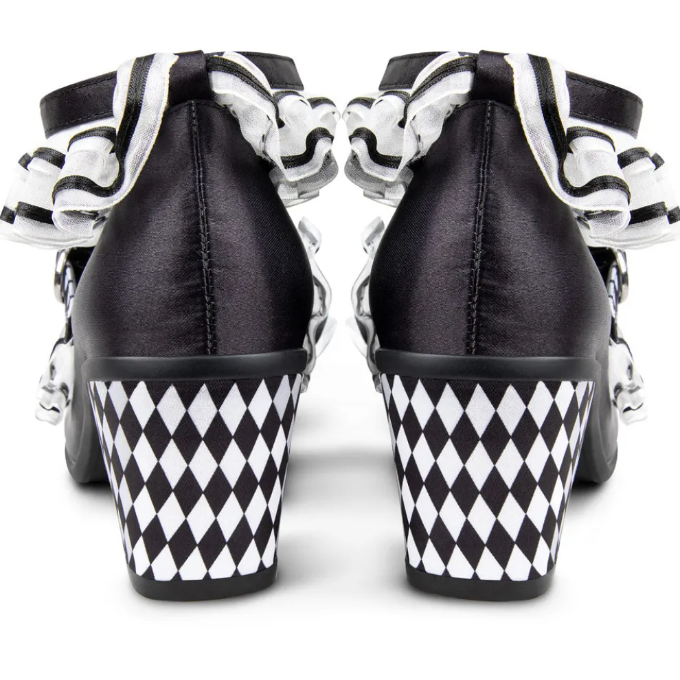 Chocolaticas® Mid Heels Arlequin Women's Mary Jane Pump