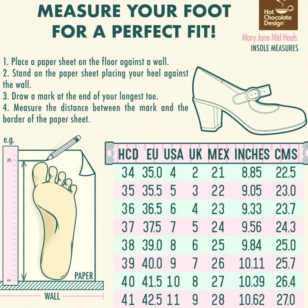 Chocolaticas® Mid Heels Siamese Cat Women's Mary Jane Pump