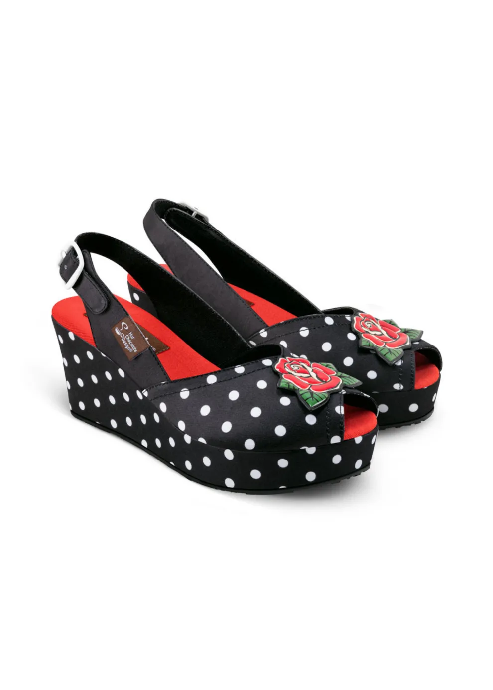 Chocolaticas® Rockabilly Women's Sandal