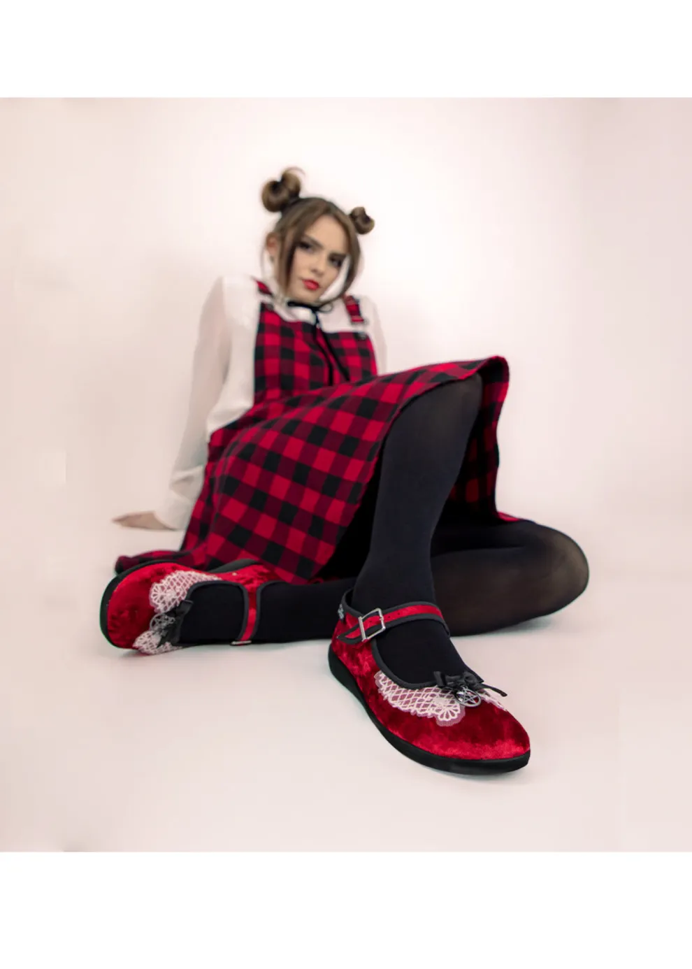 Chocolaticas® Sabrina Women's Mary Jane Flat