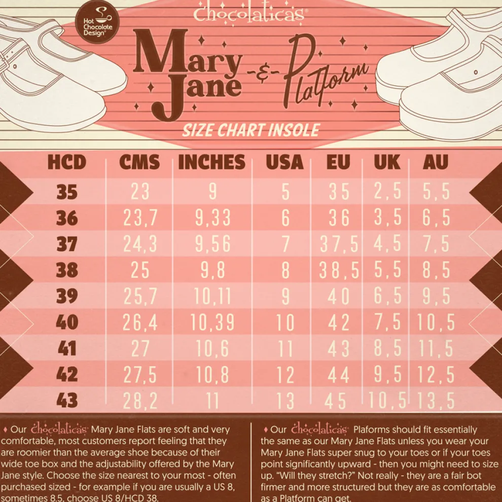 Chocolaticas® Sheriff Women's Mary Jane Platform