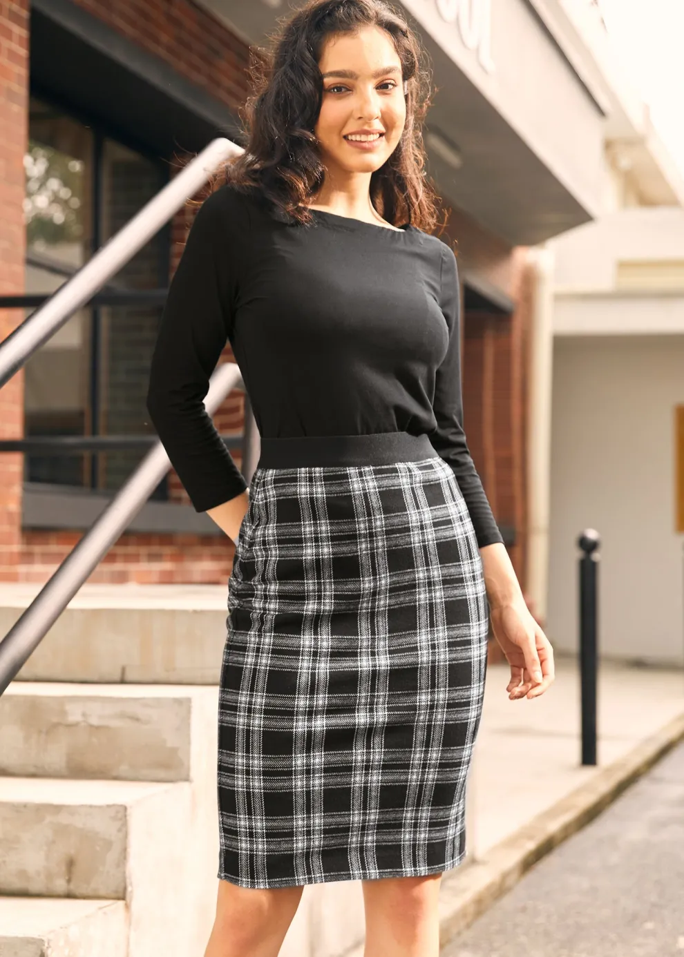 Cider Sipper Pencil Skirt