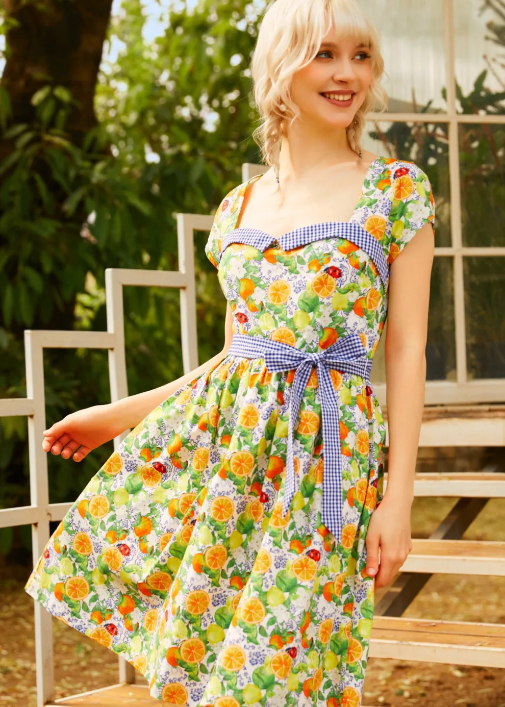 Citrus Serenade Dress