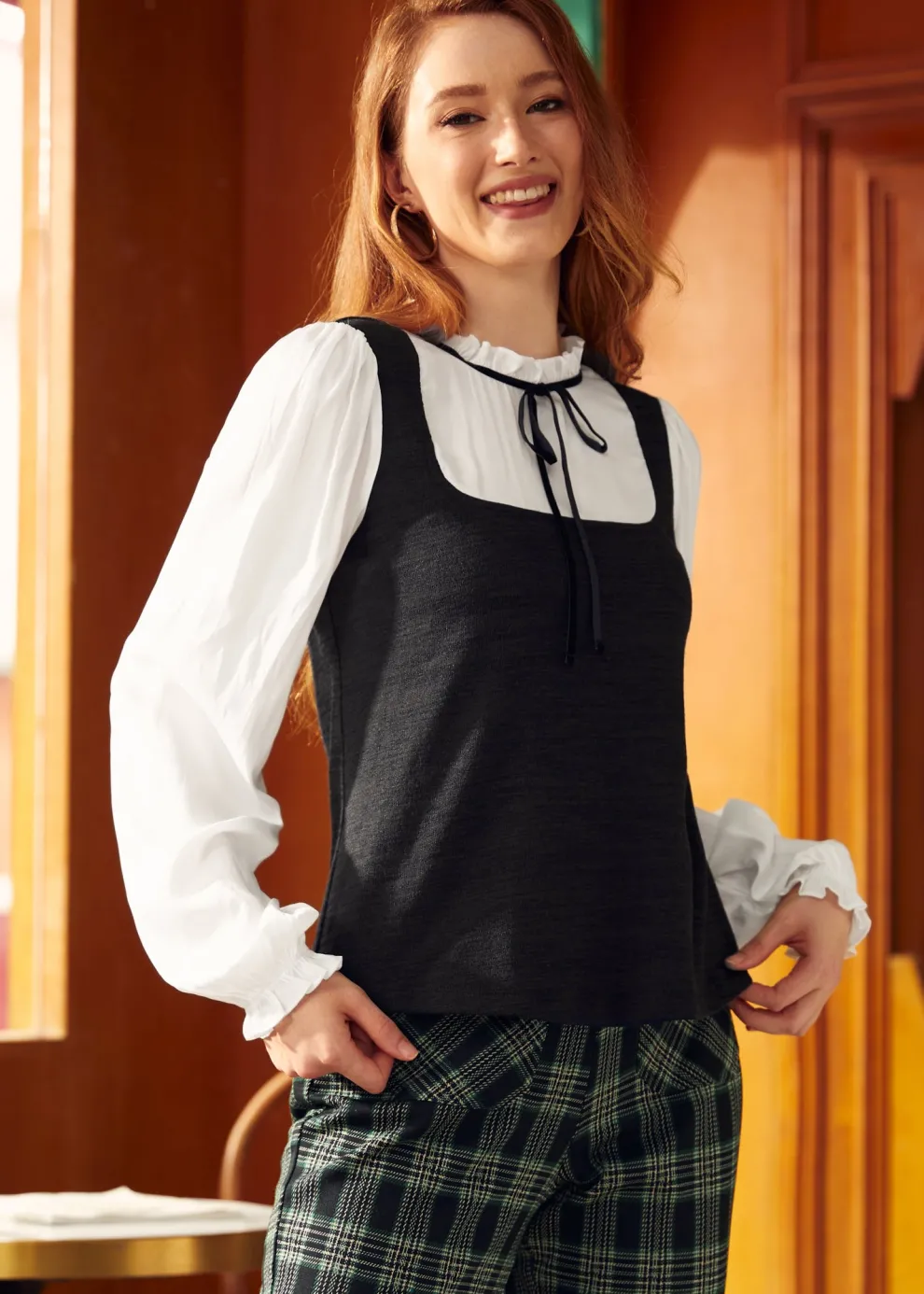 Classic Twofer Bow Top