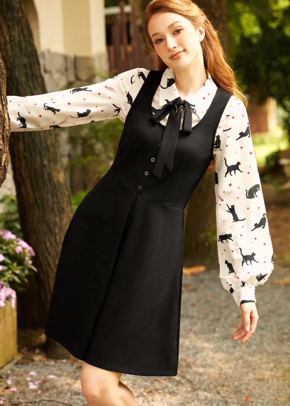 Classically Charming Fit & Flare Dress