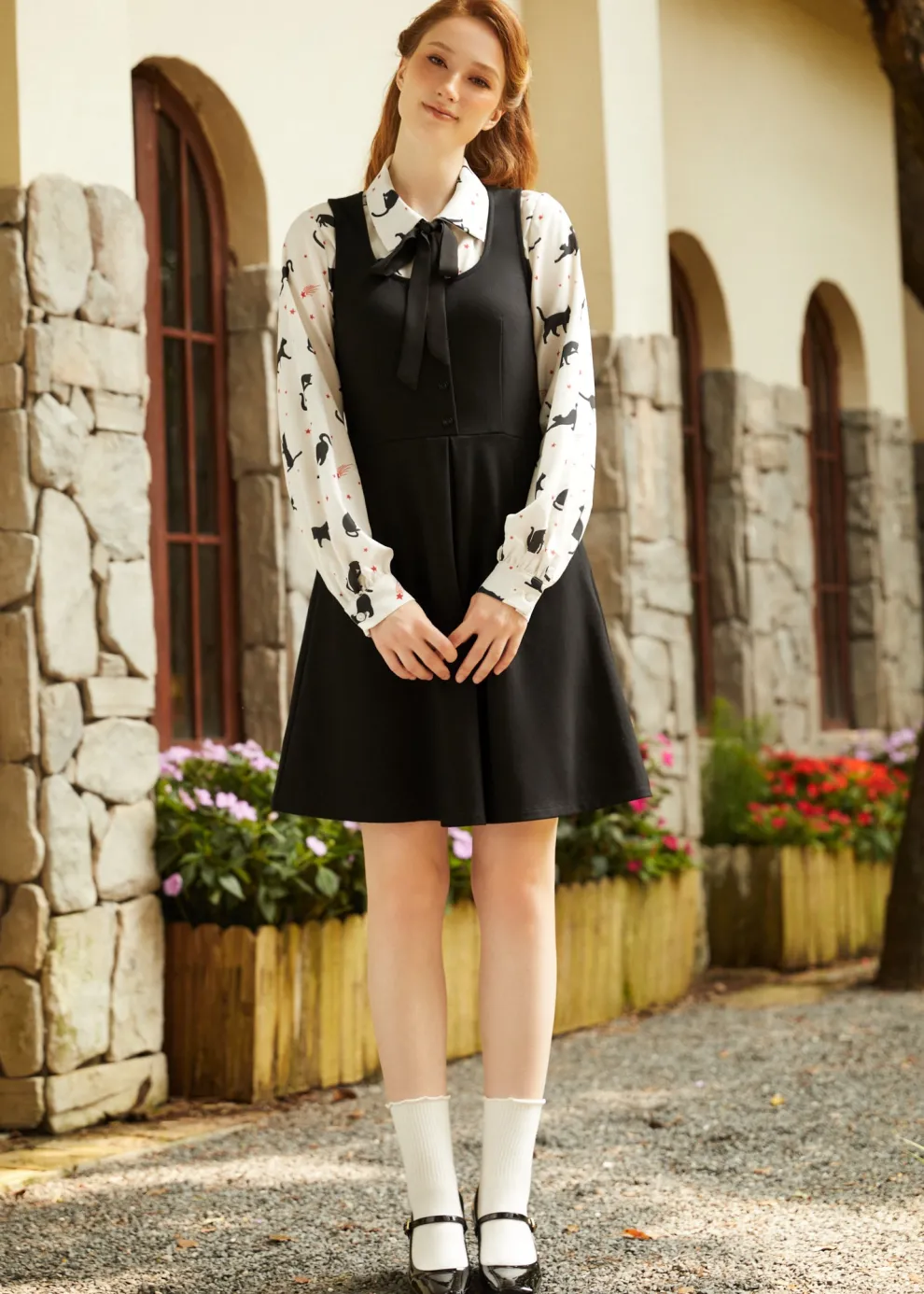 Classically Charming Fit & Flare Dress