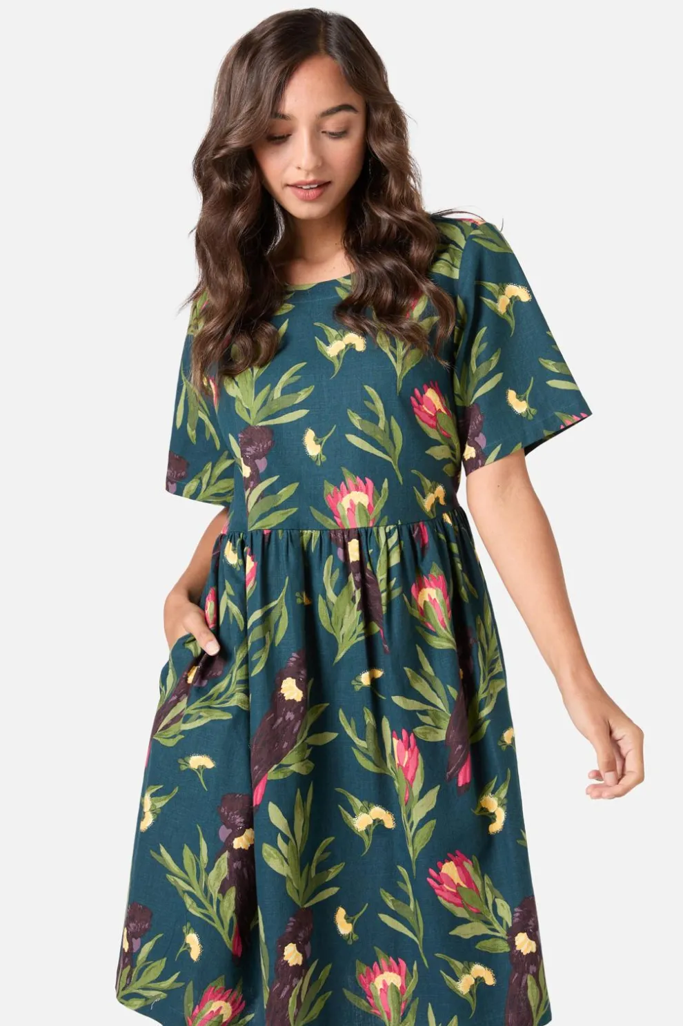 Cockatoo Smock Dress