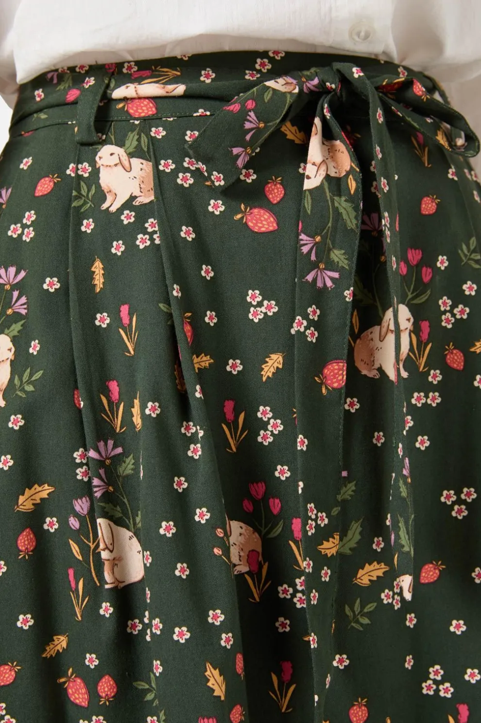 Coco Rabbit Midi Skirt