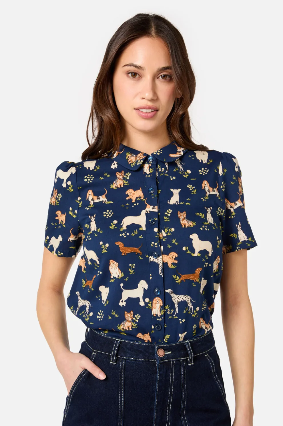 Cute Dogs Blouse